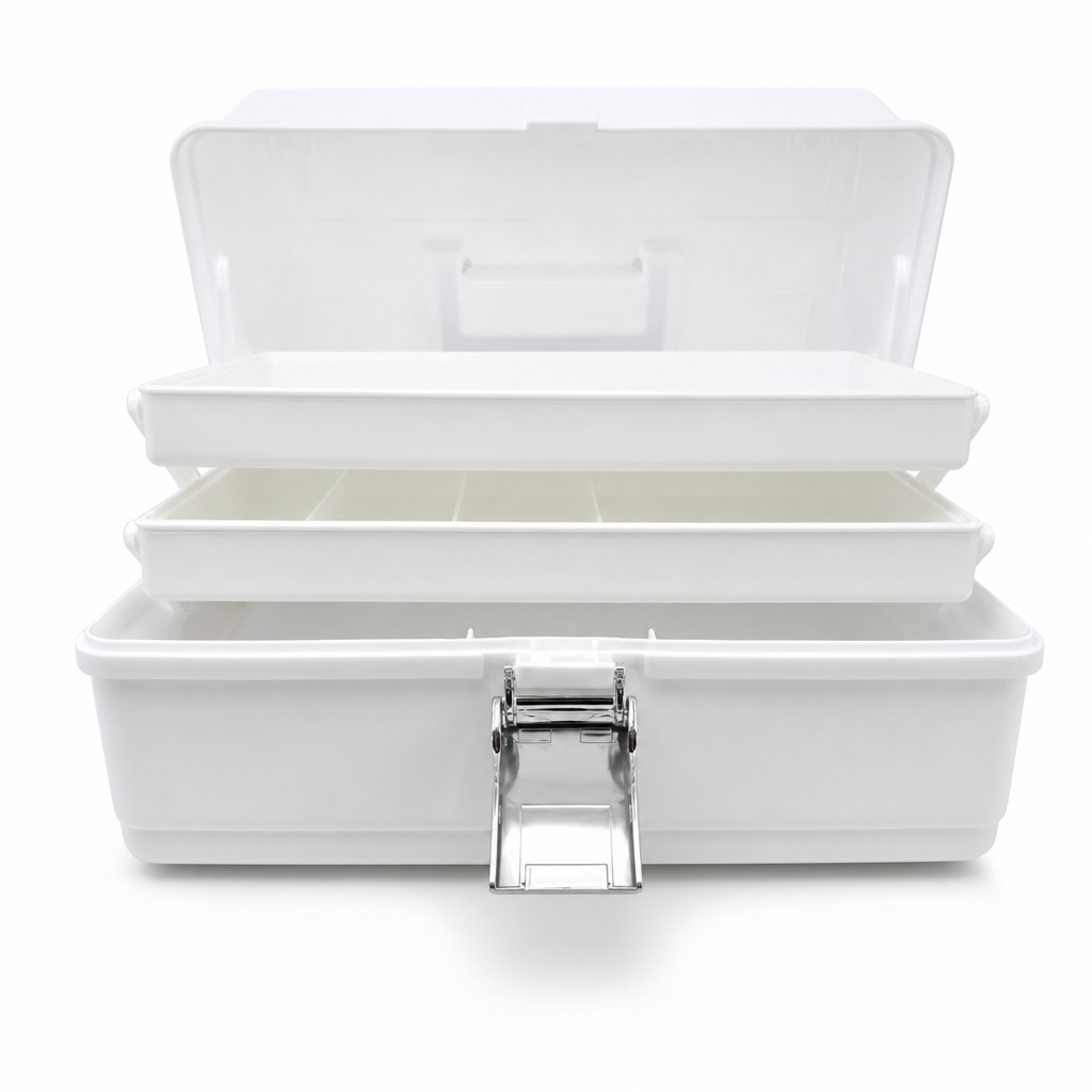 Graceful compartment storage box