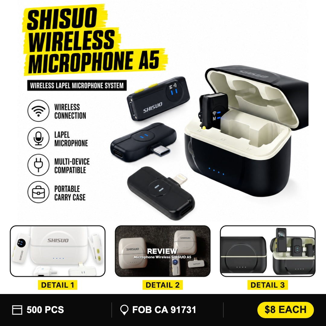 SHISUO wireless microphone A5
