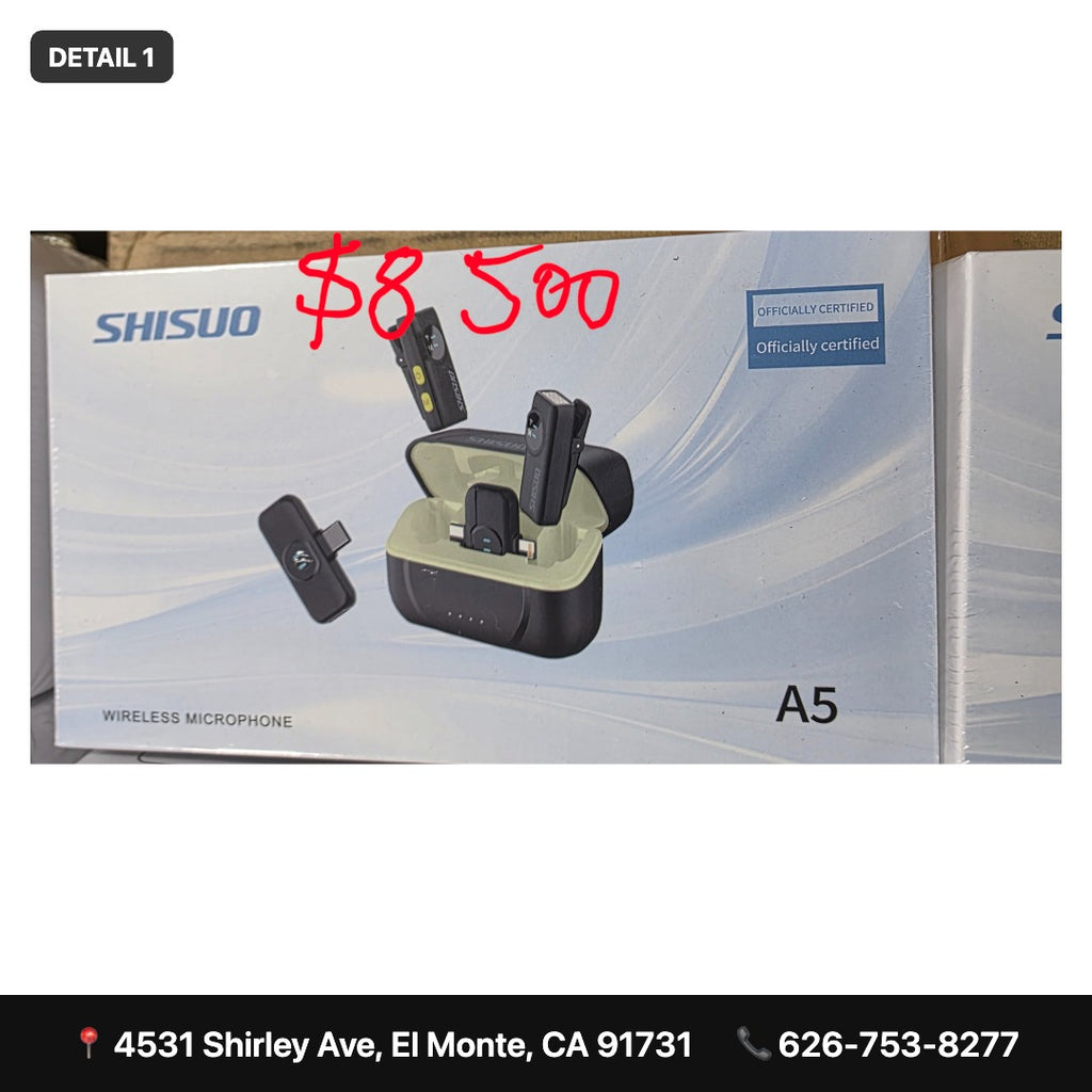 SHISUO wireless microphone A5