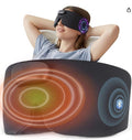 Heated eye mask