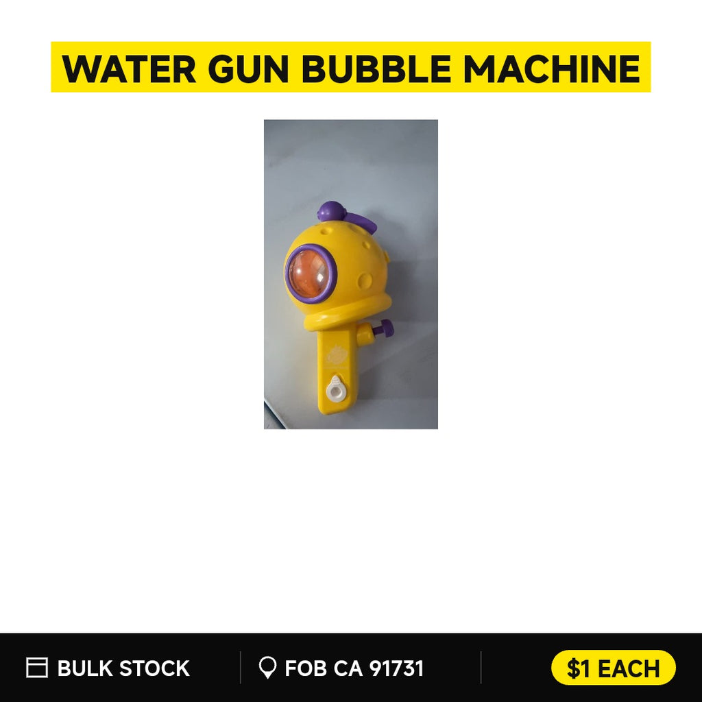 Water Gun Bubble Machine