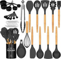34‑Piece Silicone Kitchen Utensils Set
