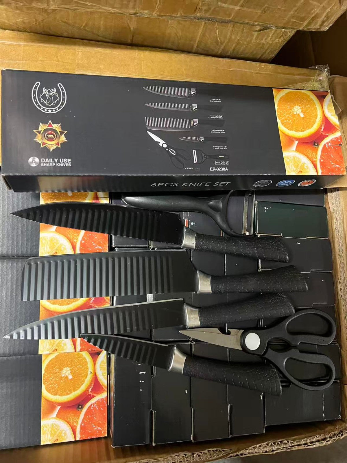 6‑Piece Kitchen Knife Set