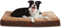 Bark Alley Orthopedic Dog Bed – Extra Large Dog, Removable Cover