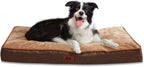 Bark Alley Orthopedic Dog Bed – Extra Large Dog, Removable Cover