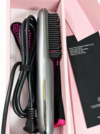Househerb Hair Straightener Brush – Model SL2305, 35W (Dyson Grey)