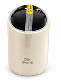 Zen Swipe Mini Touchless Desktop Sensor Trash Bin – Model 666 (5.12 x 5.12 x 7.72 in)