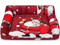 NESLAKO Santa-Red Pet Sofa – Christmas Santa Design (Item A1351RD)
