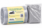 Bark Alley Orthopedic Dog Bed – Extra Large Dog, Removable Cover