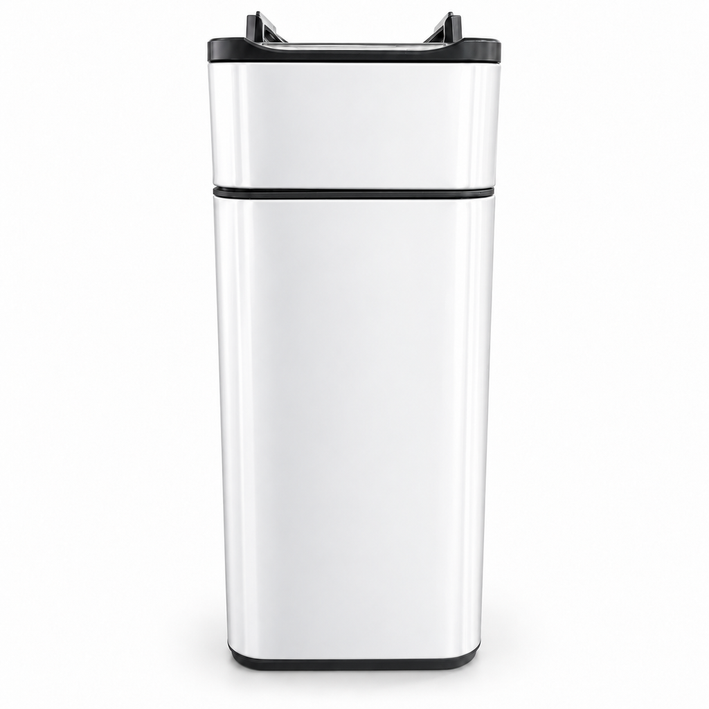 Zen Swipe Stainless Steel Sensor Trash Bin – 9L White Wings-Open (Models 6737 / 9809)