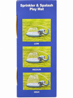 SUSENGO Sprinkler & Splash Play Mat – Elephant Design, 1.8 x 1.36 m