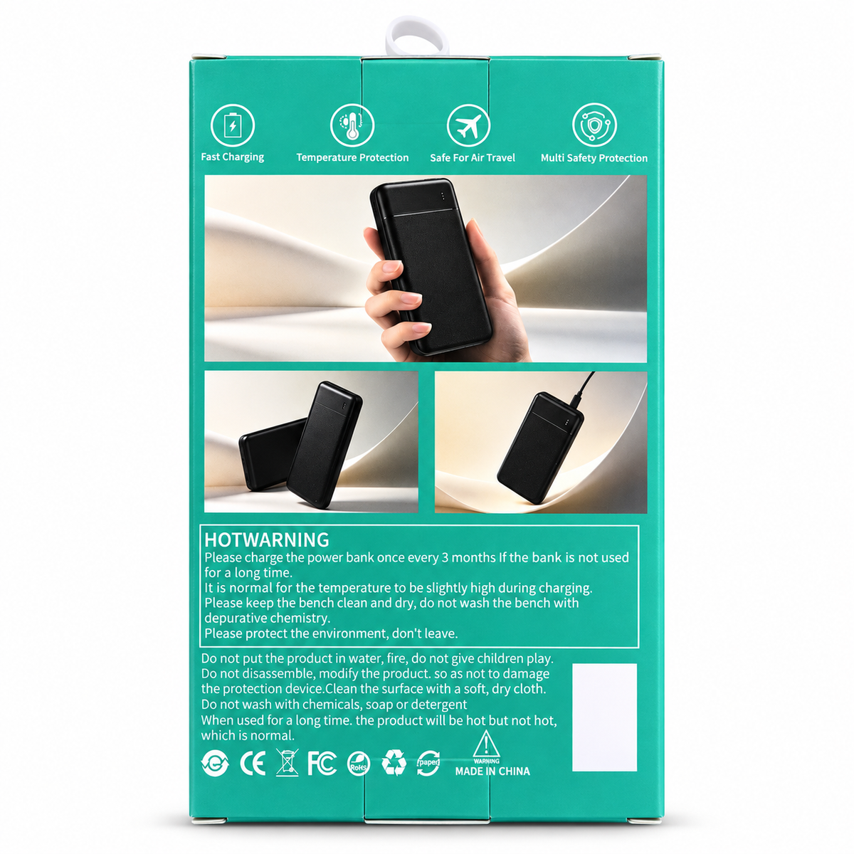 10,000mAh Portable Power Bank