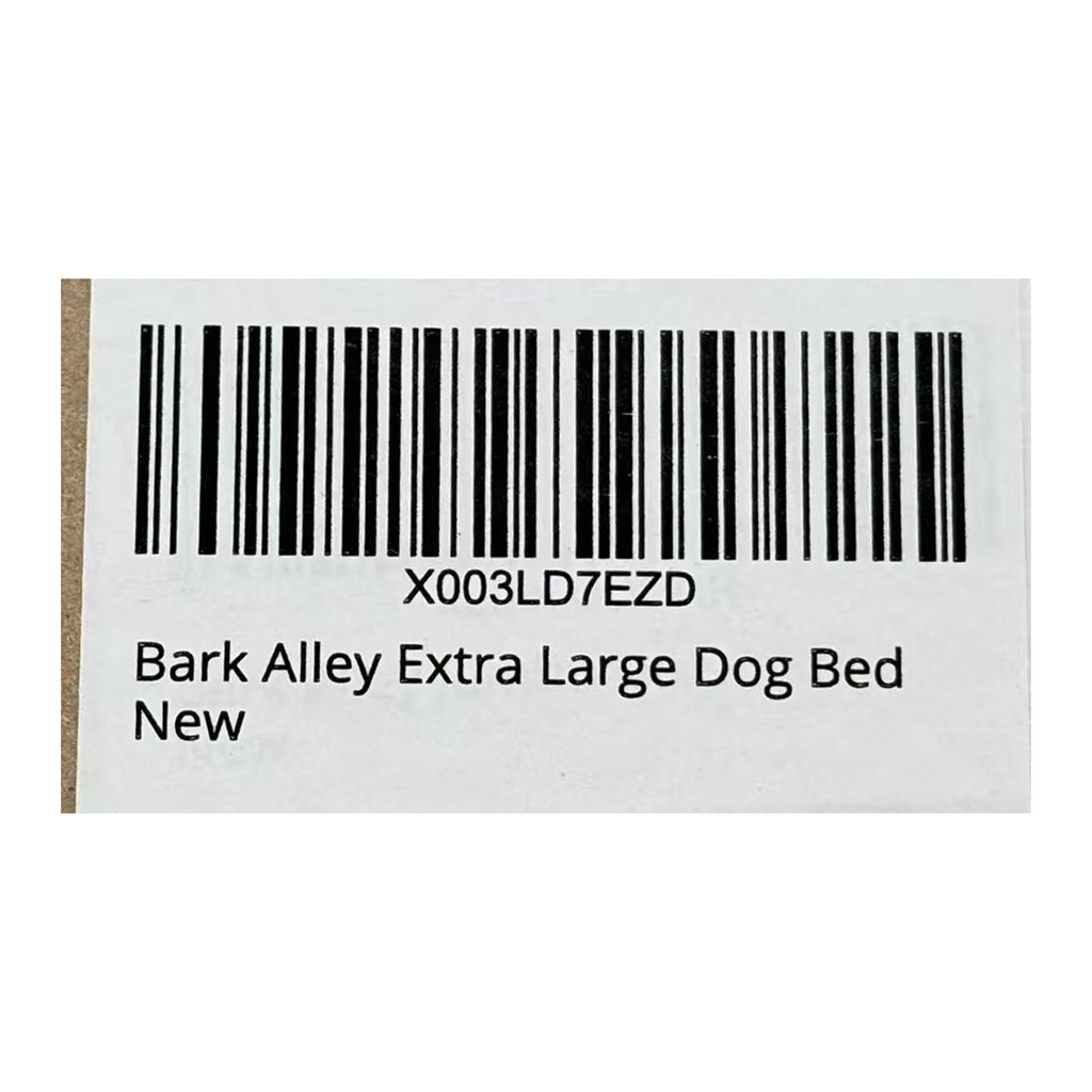 Bark Alley Orthopedic Dog Bed – Extra Large Dog, Removable Cover