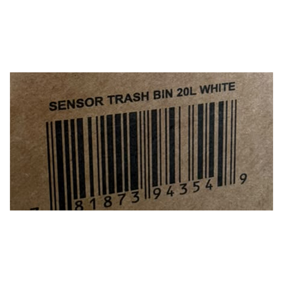 Zen Swipe Stainless Steel Sensor Trash Bin – 20L White Wings-Open (Model 9811)