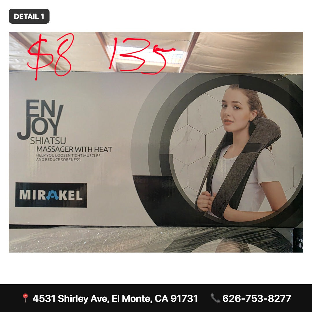 Mirakel Shiatsu Massager with Heat