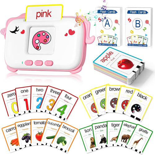 Montessori Learning for 1+ Year Old Toys, Talking Flash Cards for Toddler