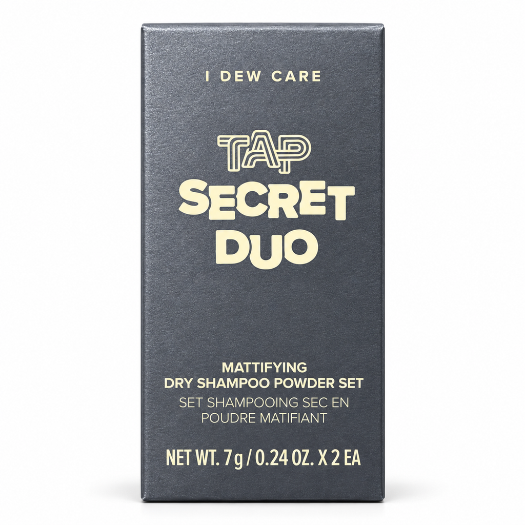 I Dew Care Tap Secret Duo Mattifying Dry Shampoo Powder Set – 2 x 7g (0.24 oz)