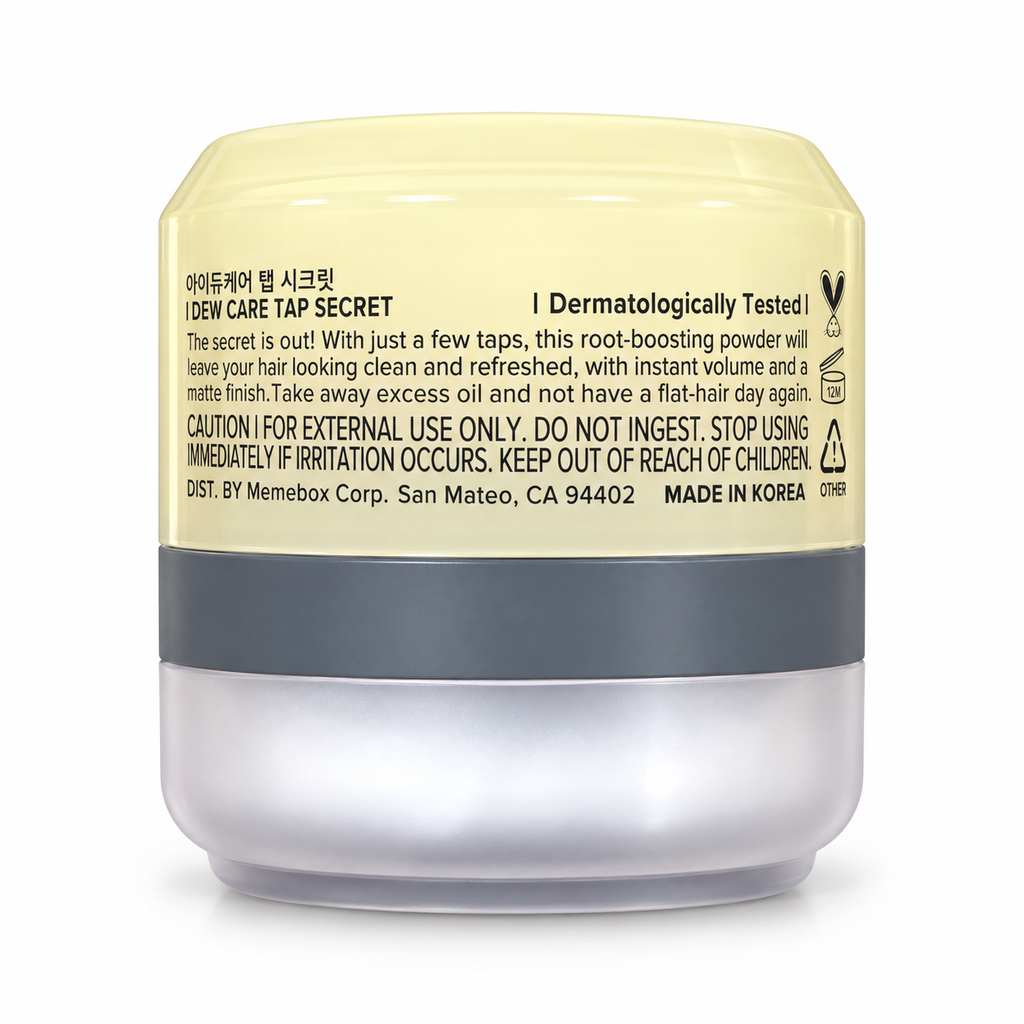 I Dew Care Tap Secret Duo Mattifying Dry Shampoo Powder Set – 2 x 7g (0.24 oz)