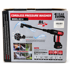 VKNDOYNT Cordless Pressure Washer – Model SC14, 20V 5.0Ah Single Battery