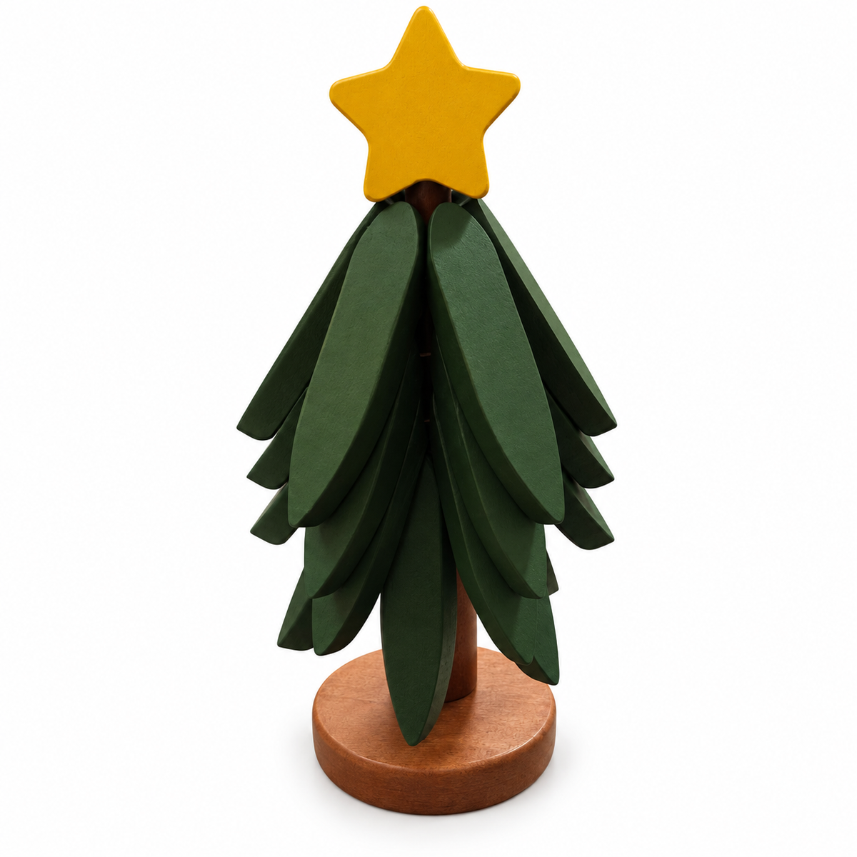 TOTAKY Christmas Tree Shape Wooden Trivets – 30 Pcs per Box