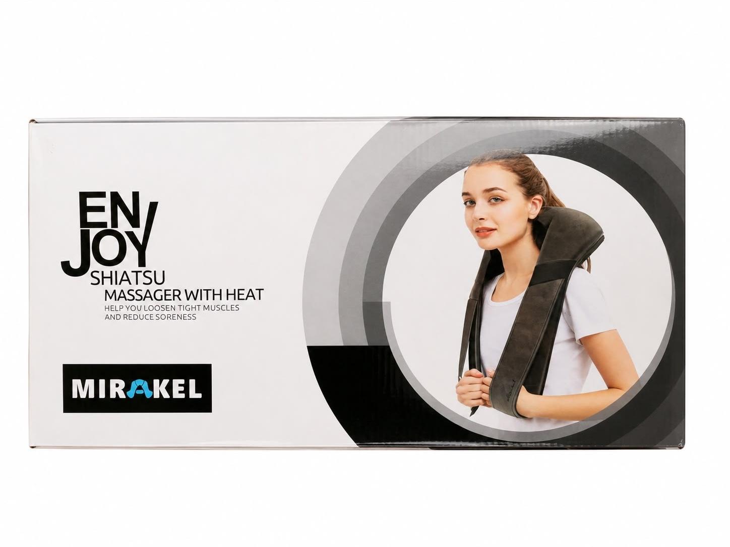 OPEN BOX Mirakel Shiatsu Massager with Heat