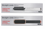 FH909 Hair Straightening Comb – Temperature Control Hair Straightener Brush