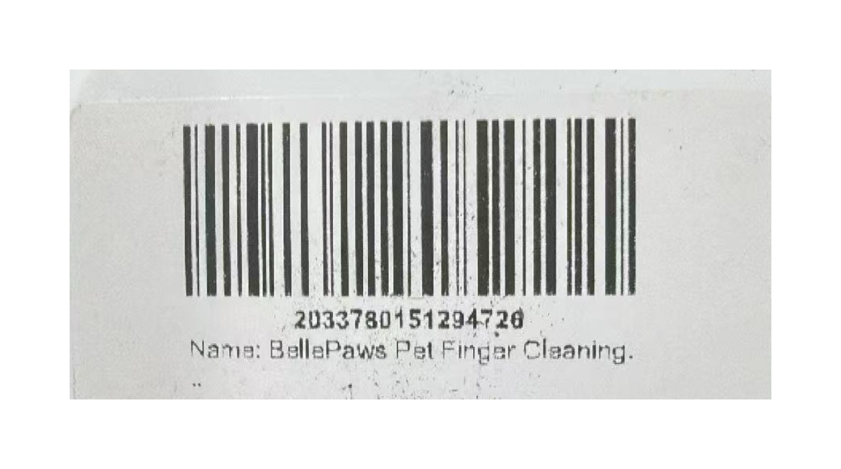 BellePaws Pet Cleaning Finger Wipes – 60 Pcs for Dogs & Cats