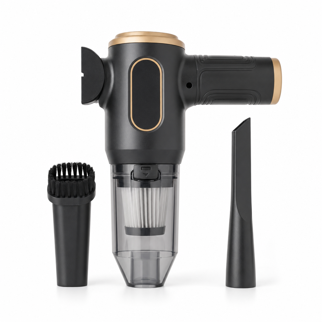 Cordless handheld vacuum cleaner black